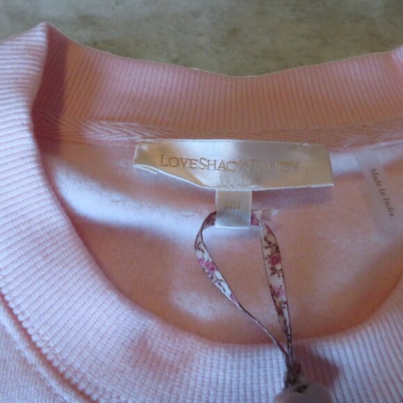 LoveShackFancy - LA Pullover/Sweatshirt - Pink - Size M/L, Limited Edition - NWT - Picture 4 of 15
